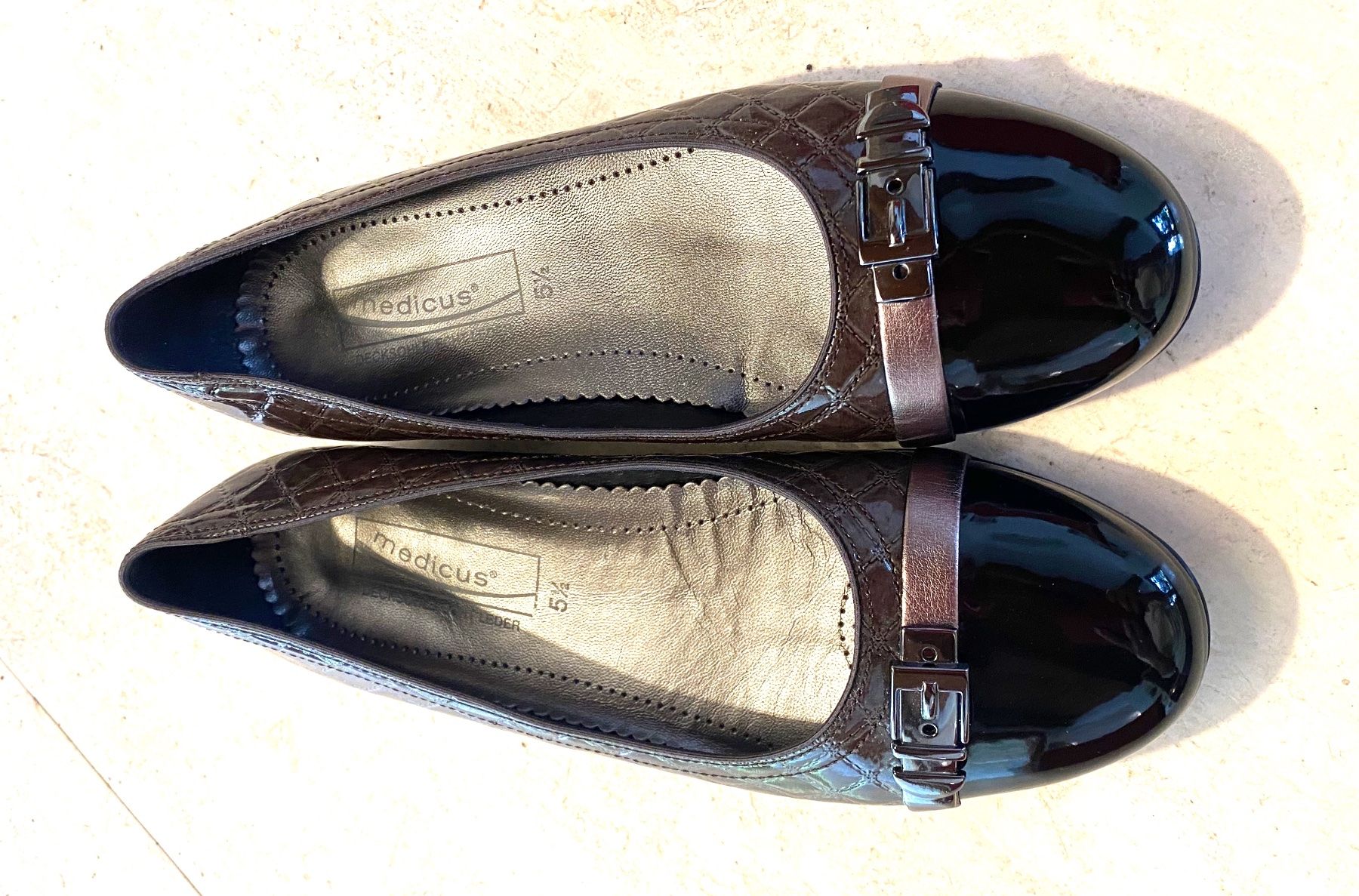 Damenschuhe: Medicus Damenschuhe , Gr.38 1/2  Lackleder, bequem – Gebraucht aus Uster von ros_pym8 4