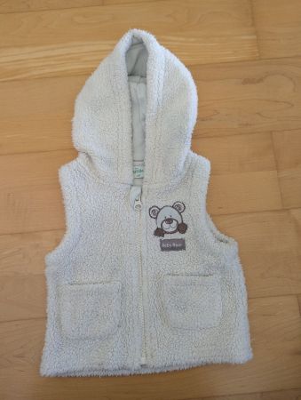 Baby Weste Teddy Grösse 68 guter Zustand