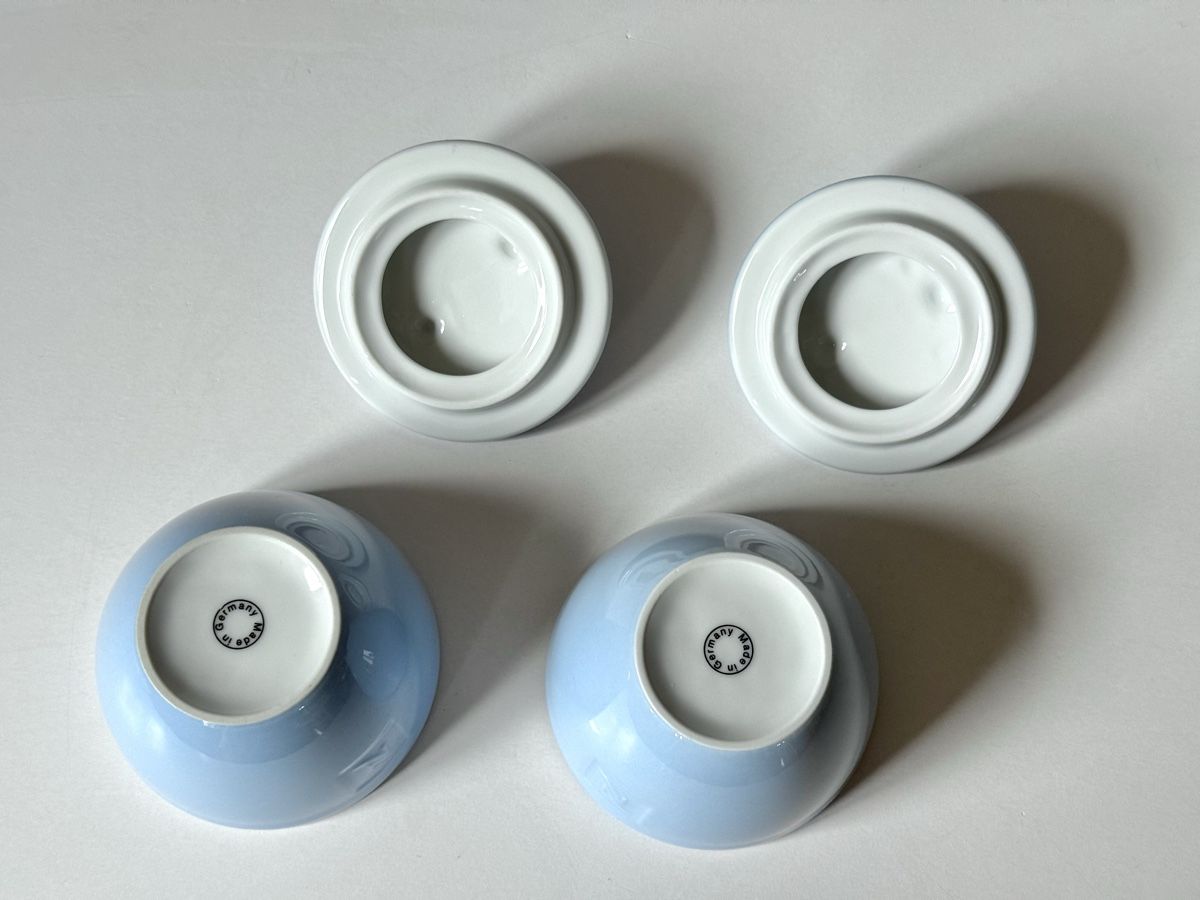 Zuccheriere: Nespresso Zuckerdosen hellblau – Usato da Wildberg venduto da wild59 4