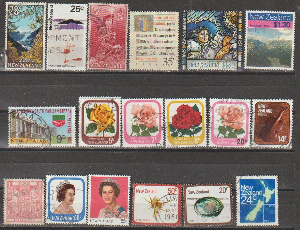Tutti i francobolli: New Zealand – Usato da Crans-Montana venduto da kira56 1