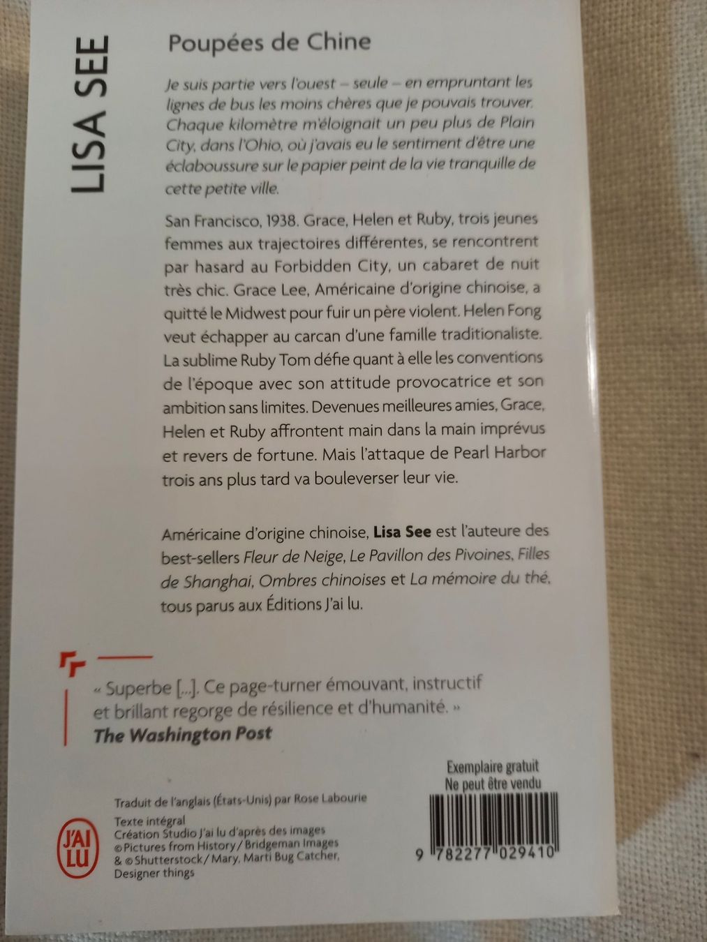 Libri: Poupées de Chine – Usato da Neuchâtel venduto da Dualseele 1