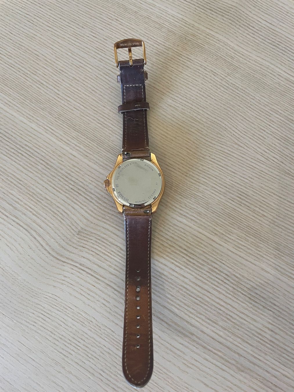 Fossil Orologi: Fossil Uhr mit Lederarmband – Usato da Basel venduto da Gasser.N 1