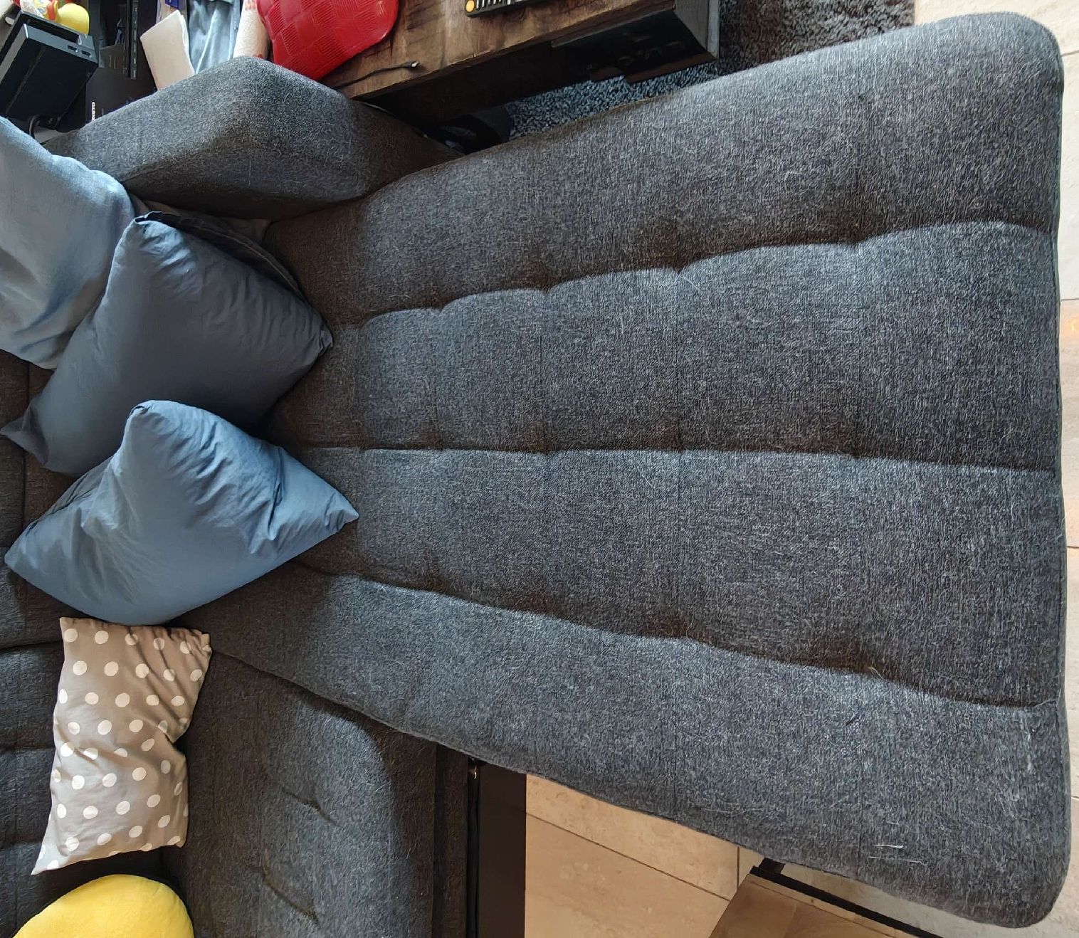Ikea Sofas: Landskrona Sofa mit Hocker anthrazit gebrauchter Zustand – Gebraucht aus Dübendorf von Apate 2