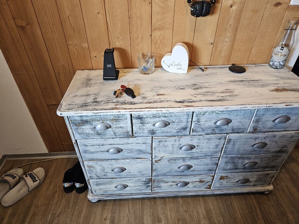 Shabby Chic Kommode, Vintage Look, 13 Schubladen (Gebraucht) in ...