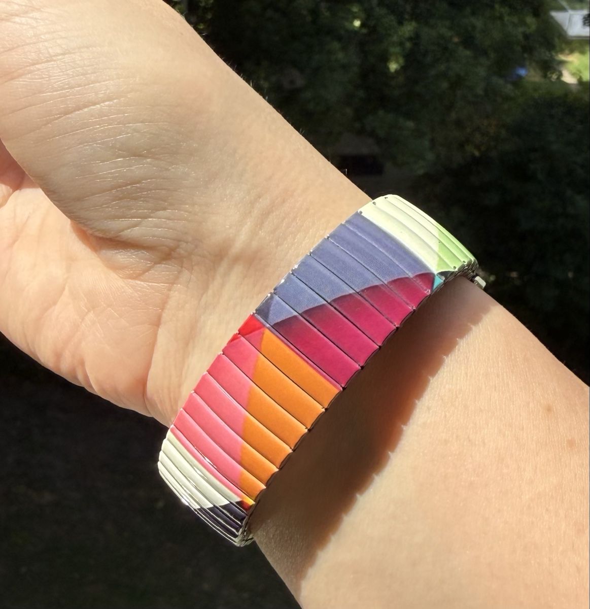 Orologi: Chocomoon Uhr analog Quarz bunt elastisches Band – Nuovo (secondo la descrizione) da Zürich venduto da ath_grq2 2