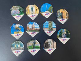 KRD 1.666 Schweizer Denkmäler 11 Stück