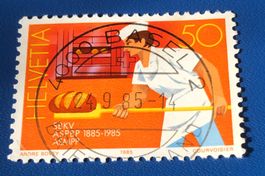 CH Briefmarken Vollstempel   