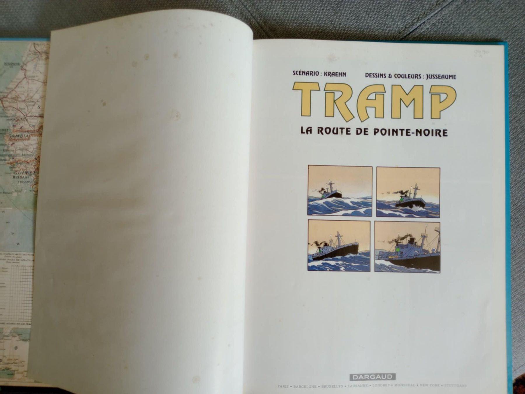 Comics: Tramp - Tome 5 / La route de Pointe-Noire - EO 2001 – Gebraucht aus Le Locle von PereiraHugo 2