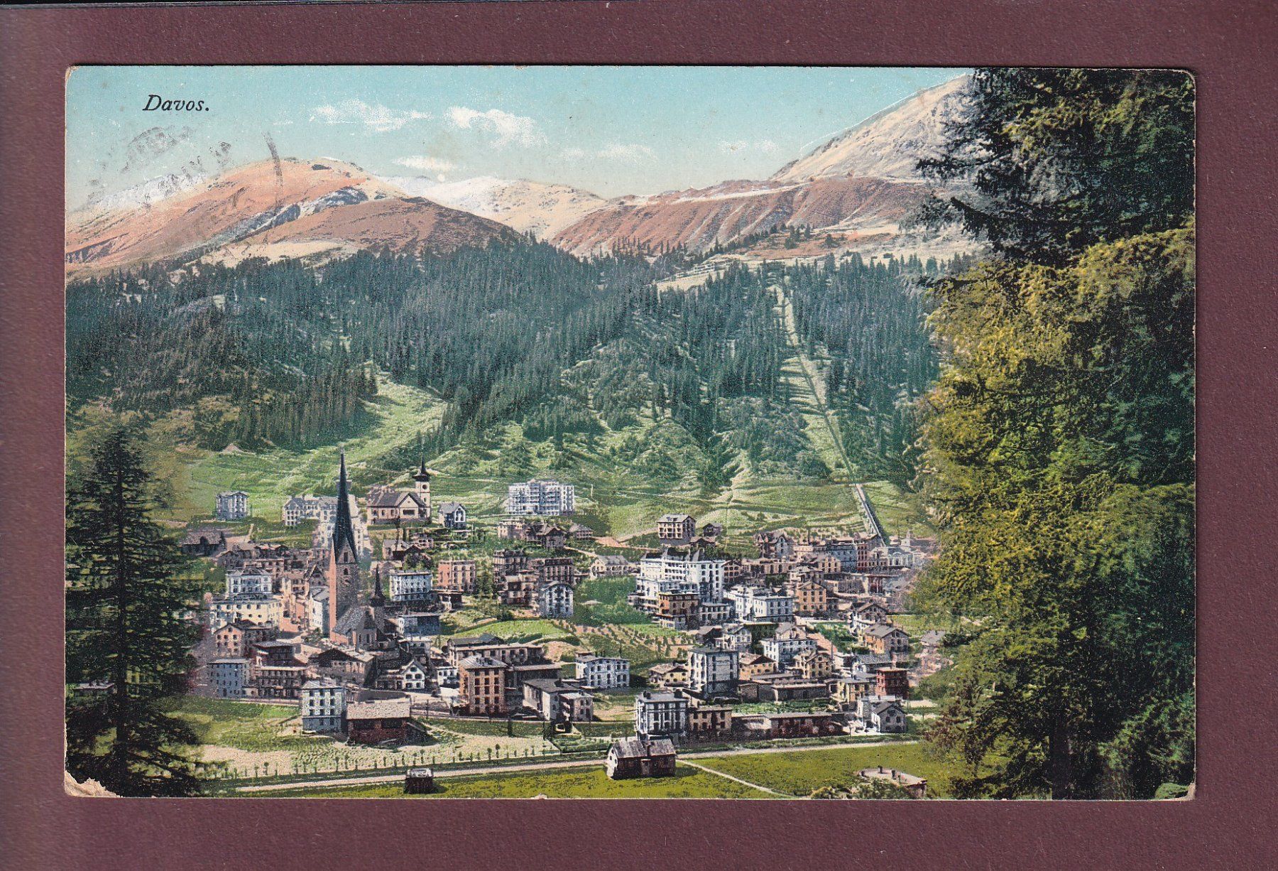 Cartes postales: DAVOS - 1916 – D'occasion à Pully par nicecards