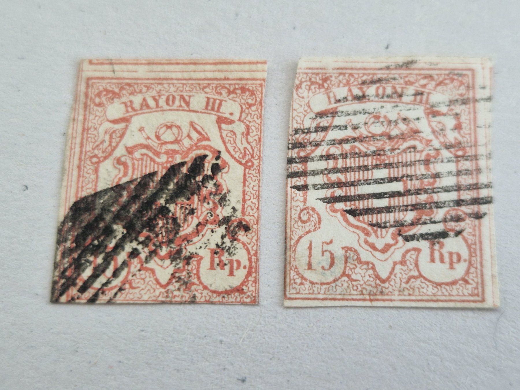 Tous les timbres: Rayon 17II, 2 Stück, ab 1.- – D'occasion à Burgdorf par Glossy01