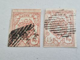 Rayon 17II, 2 Stück, ab 1.-