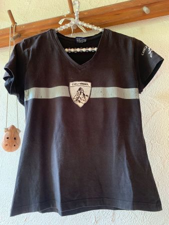 VINTAGE CHEZ WRONY T-Shirt Gr. M / 38