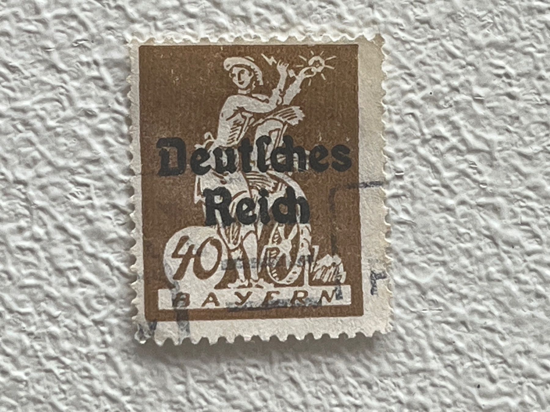 Alle Briefmarken: DR - Deutsche Reich Briefmarke – Gebraucht aus Chiasso von AzenYa