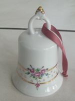 Porzellan Weihnachts Glocke, Handbemalt