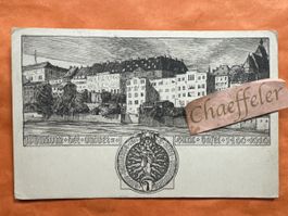Antike Postkarte Jubiläum Universität Basel 1910 BS