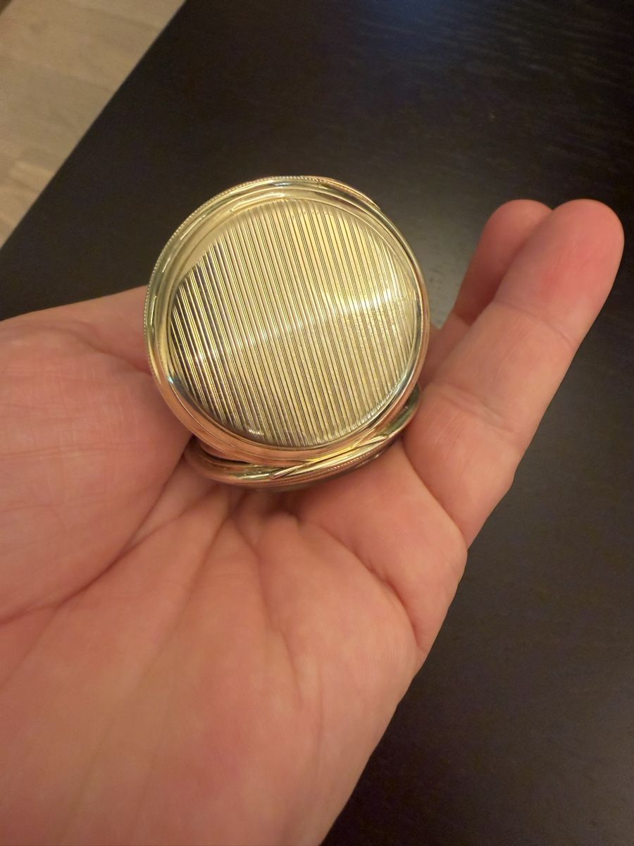 Cyma Orologi: Cyma Taschenuhr 1910 Gold – Usato da Winterthur venduto da Af1976 2