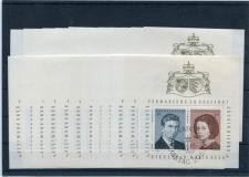 FL 1967 Block 25 Stück ET-O