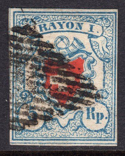 Tutti i francobolli: +++TOP Rayon 17II C1-LU, Type 34 , +++ – Usato da Samnaun-Compatsch venduto da Muckimu