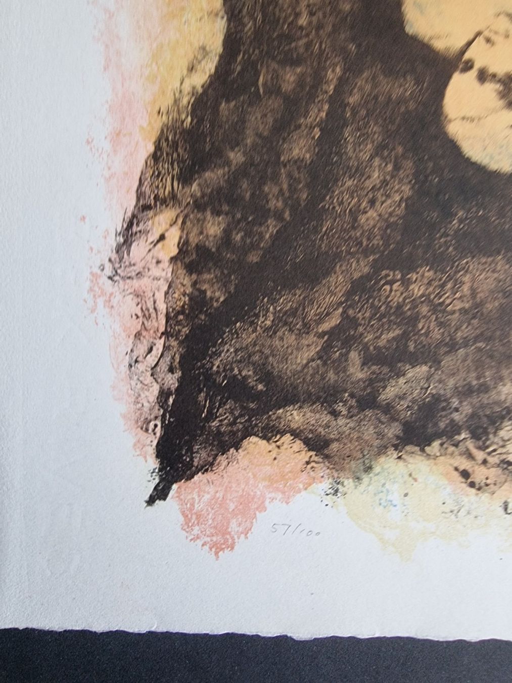Grafica & Litografie: MICHELE MAINOLI LITHOGRAPHIE SIGNIERT NUMMERIERT – Usato da Gersau venduto da grafik-kunst 2