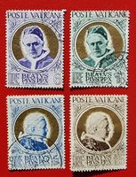 VATIKAN SELIGSPRECHNUNG PAPST PIUS X 1951 GESTEMPELT