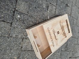 Weinkiste 3er leer 34.5x27.5x9.5 cm
