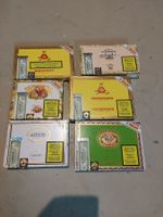 6 x LEERE ZIGARREN HOLZ BOX GEBRAUCHT / LOT 2