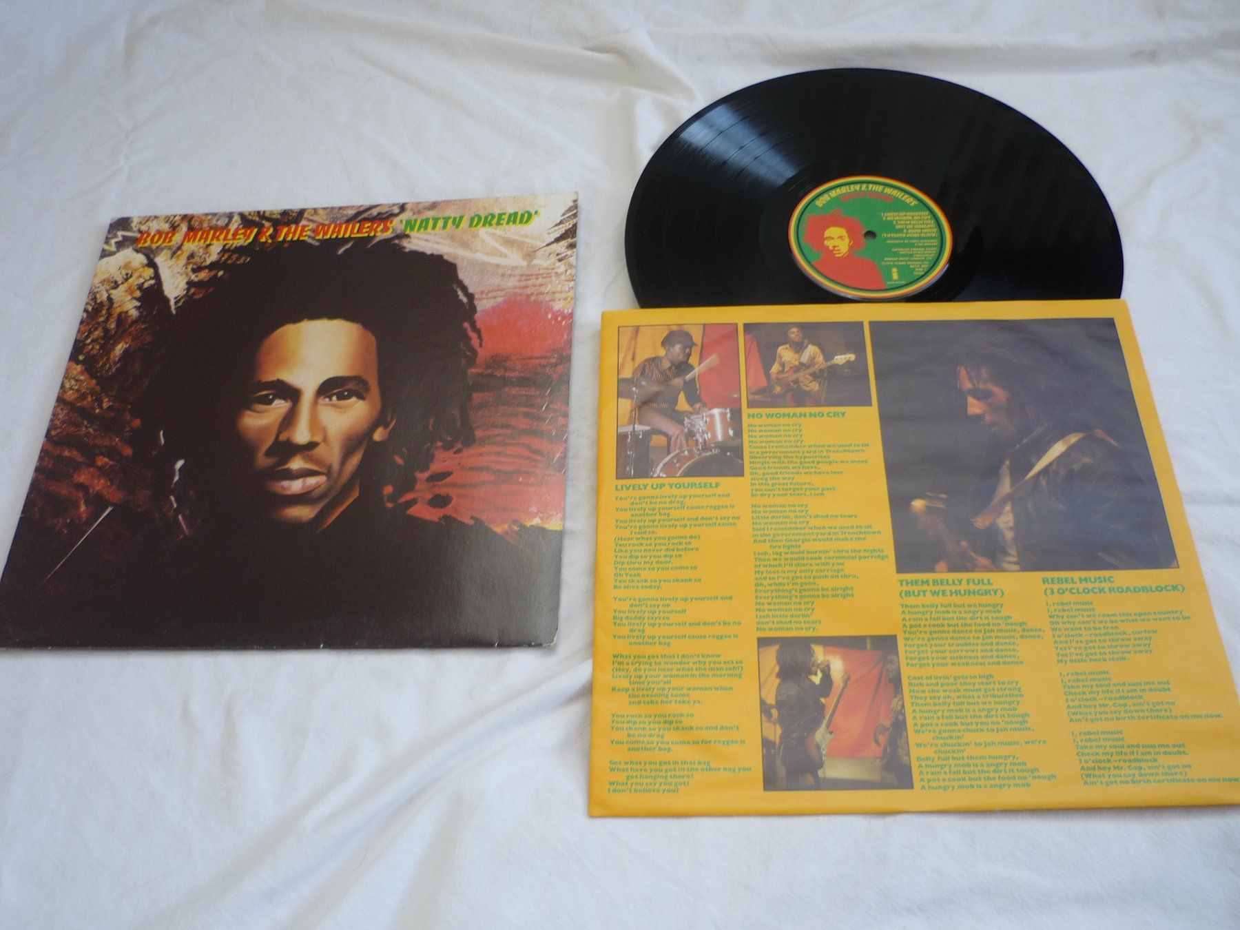 Dischi in vinile: 1x 12" Schallplatte - Bob Marley natty dread – Usato da Beringen venduto da Flatretriever 1