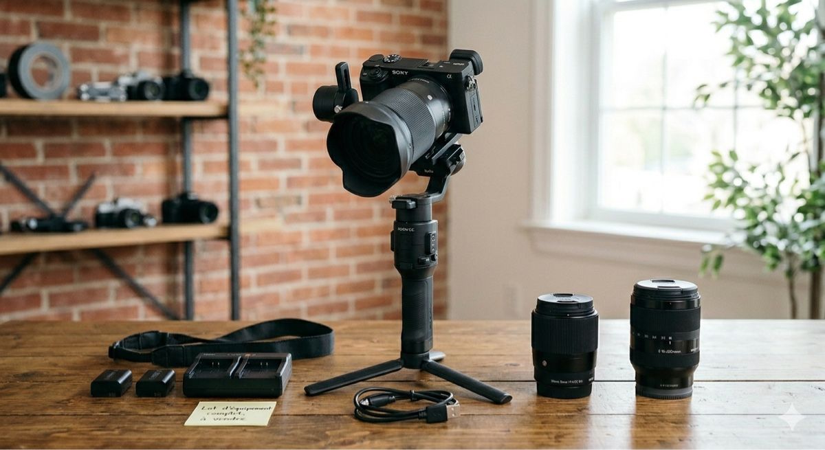 Sony Fotocamera: Sony a6400 + objectifs Sigma + DJI Ronin SC – Usato da Morges venduto da kai_lth5