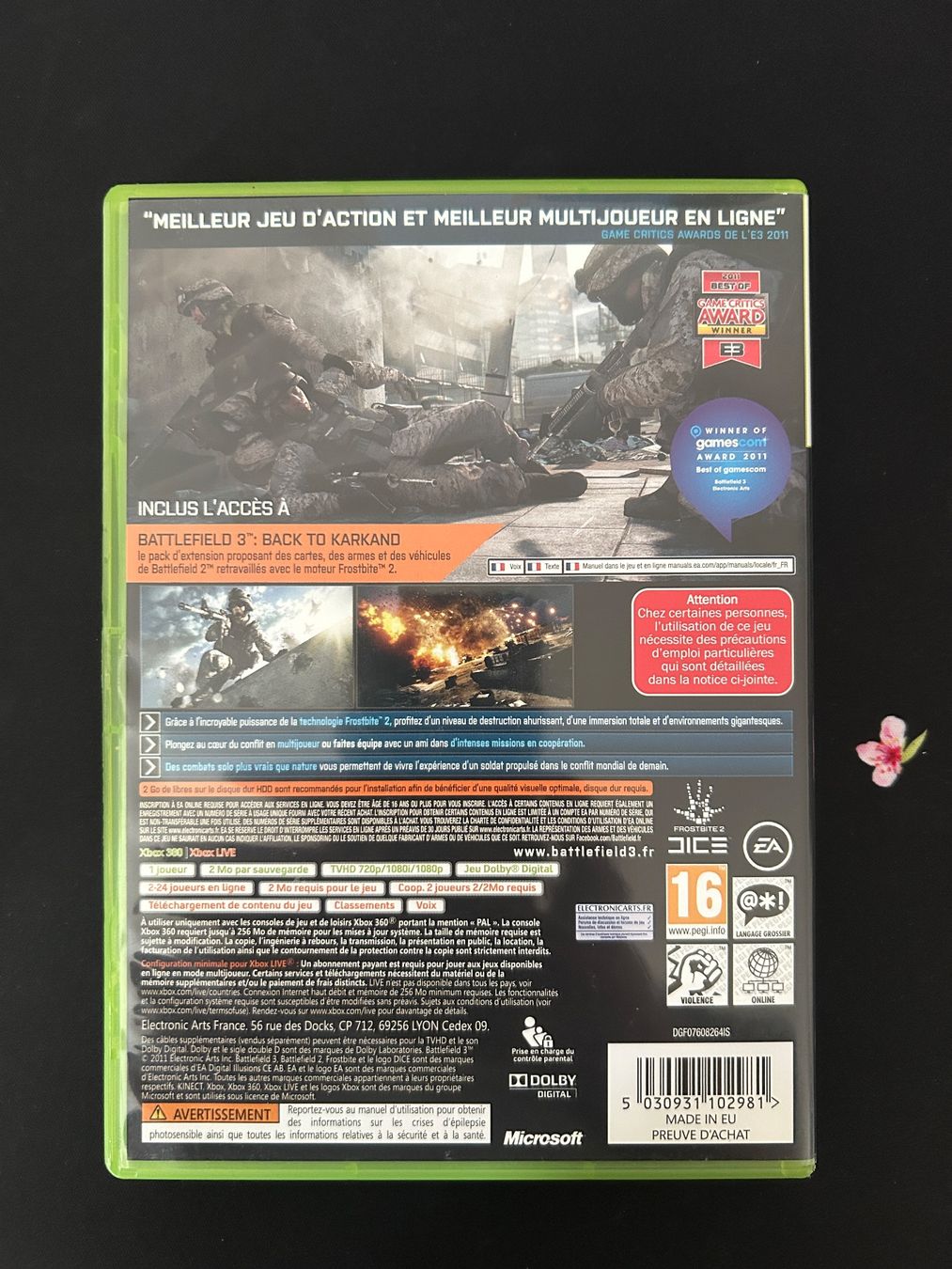 Microsoft Giochi: Battlefield Bundle 3x Xbox 360 – Usato da Montet (Broye) venduto da Noham_Shop 4