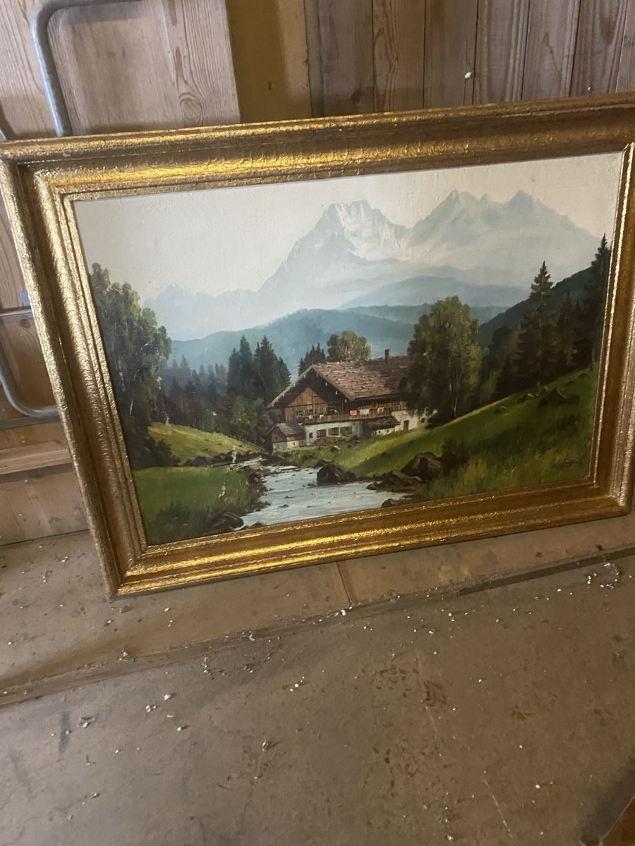 Dipinti: Bild Gemälde 90/117 cm – Usato da Menzingen venduto da Edelmuni7 1