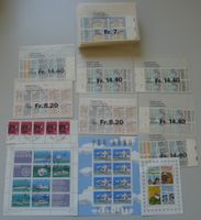 80 Tüten mit vielen Viererblöcken, FUNDGRUBE, x-100 Marken!
