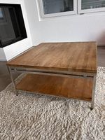 Couchtisch Holz / Metall  80 x 79.5 x 40 cm