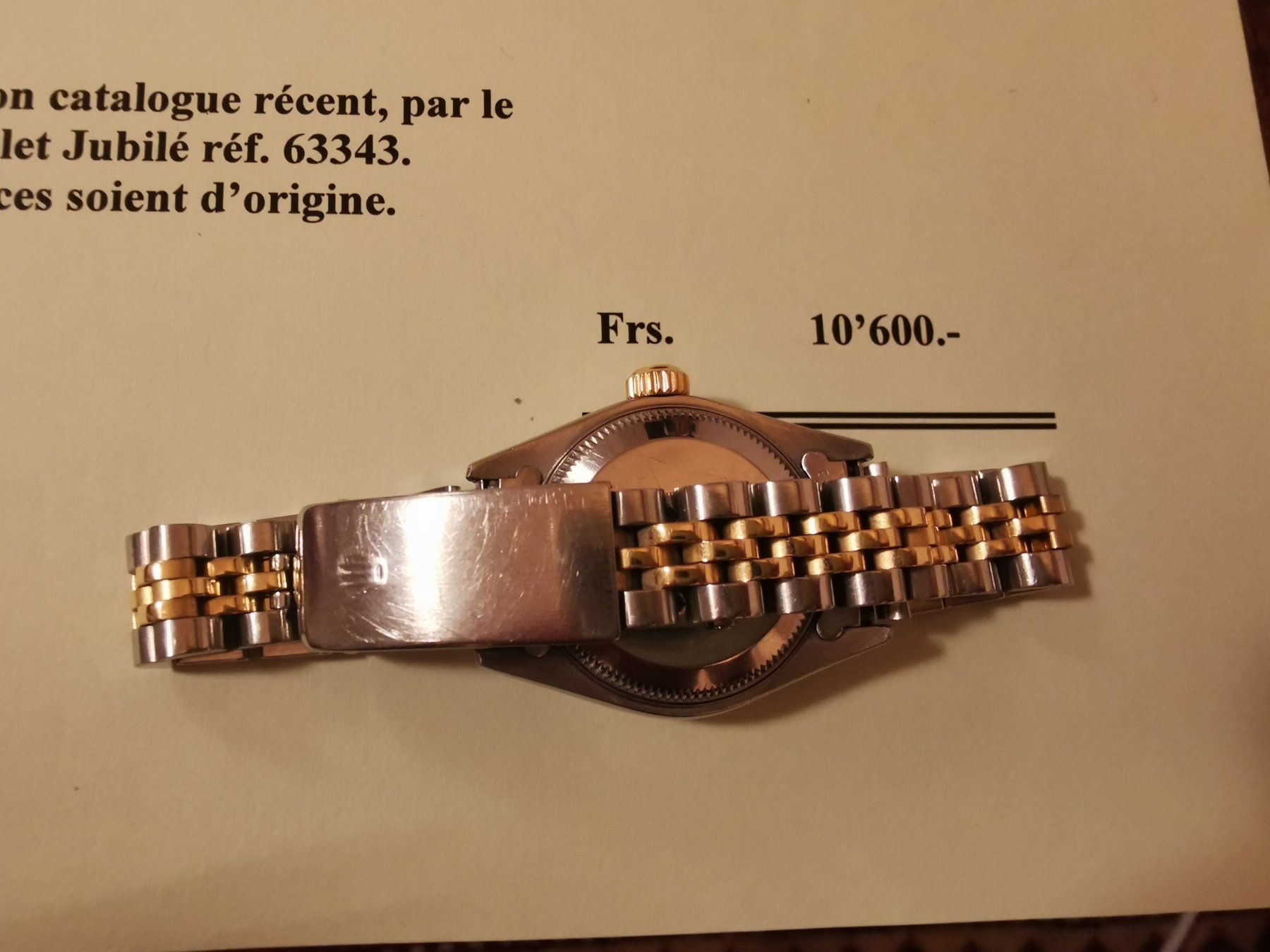 Rolex Orologi: Rolex Datejust Oyster Perpetual, diamants – Usato da Aïre venduto da charelgva 7