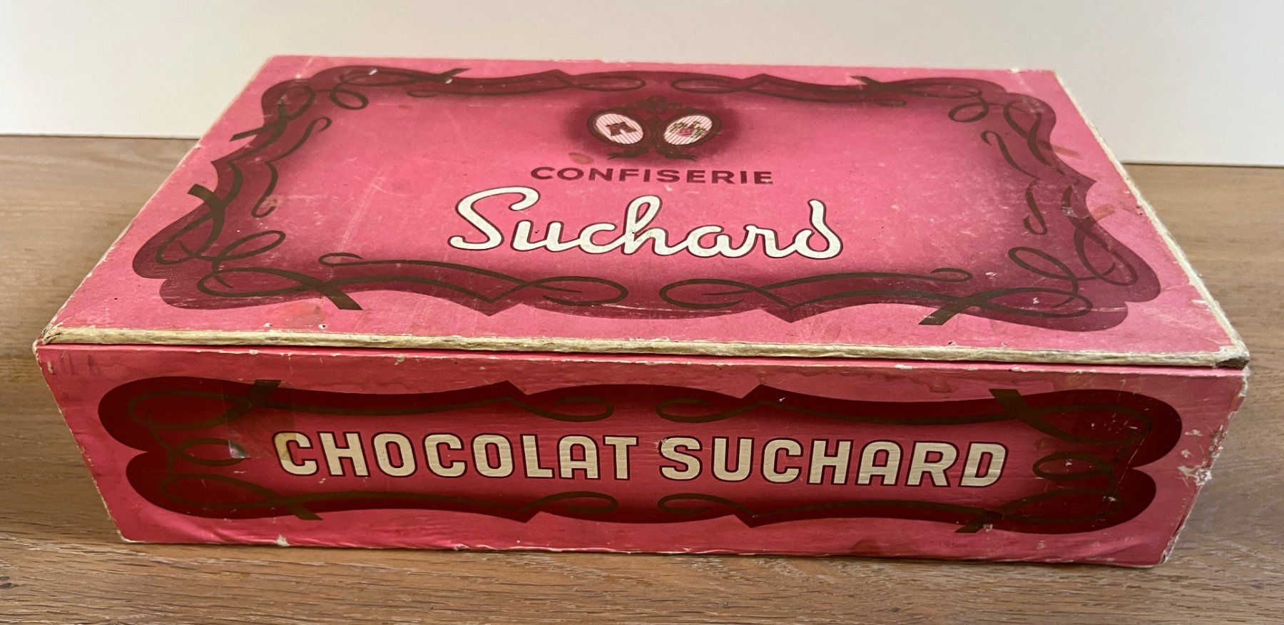 Suchard Dosen: antike Holzbox - Kistchen "Confiserie Chocolat Suchard" – Gebraucht aus Rothrist von Brandystar 2