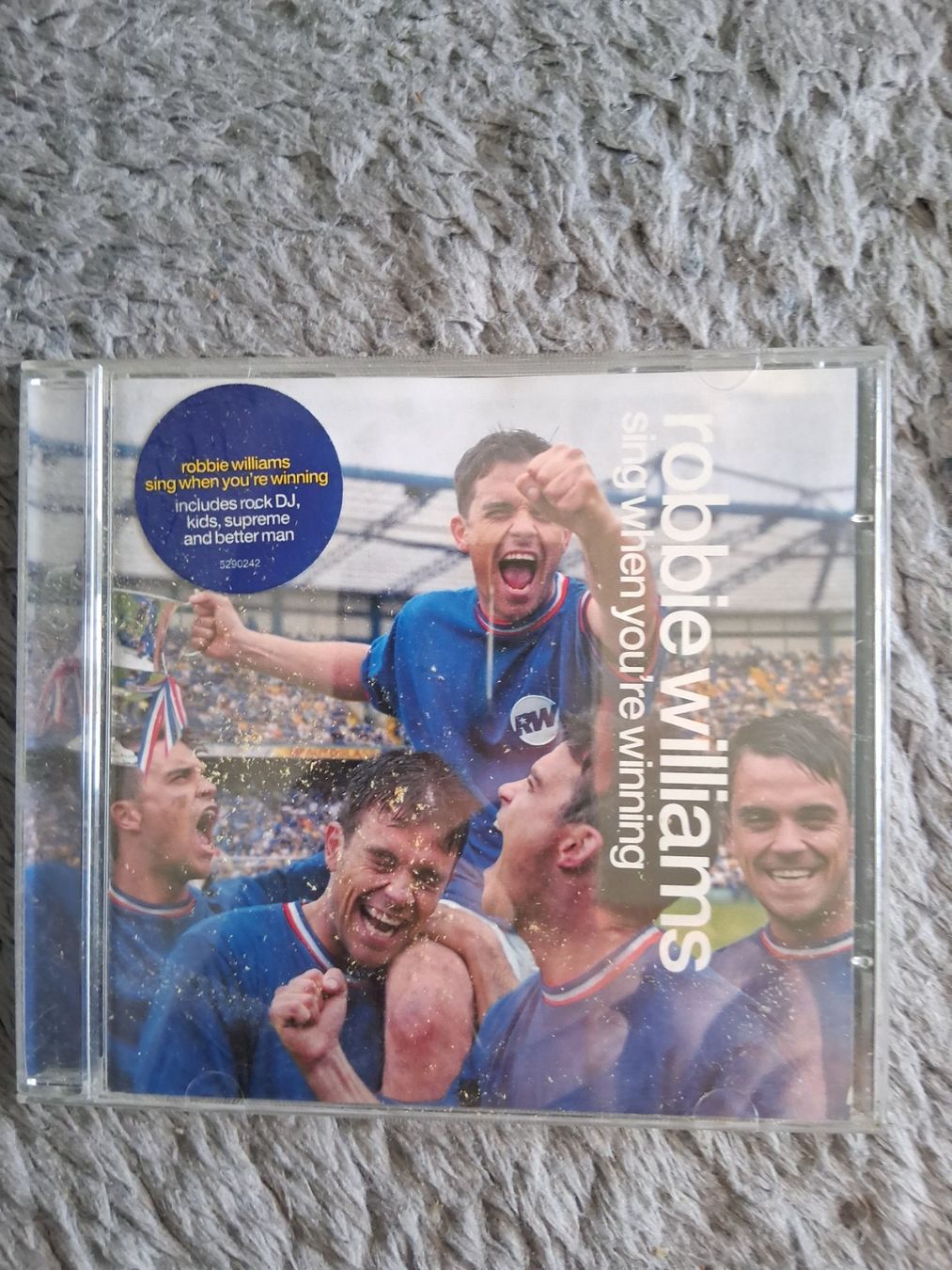 CD: ROBBIE WILLIAMS     SING WHEN YOU'RE WINNING     CD – Usato da Wetzikon ZH venduto da Ramones01