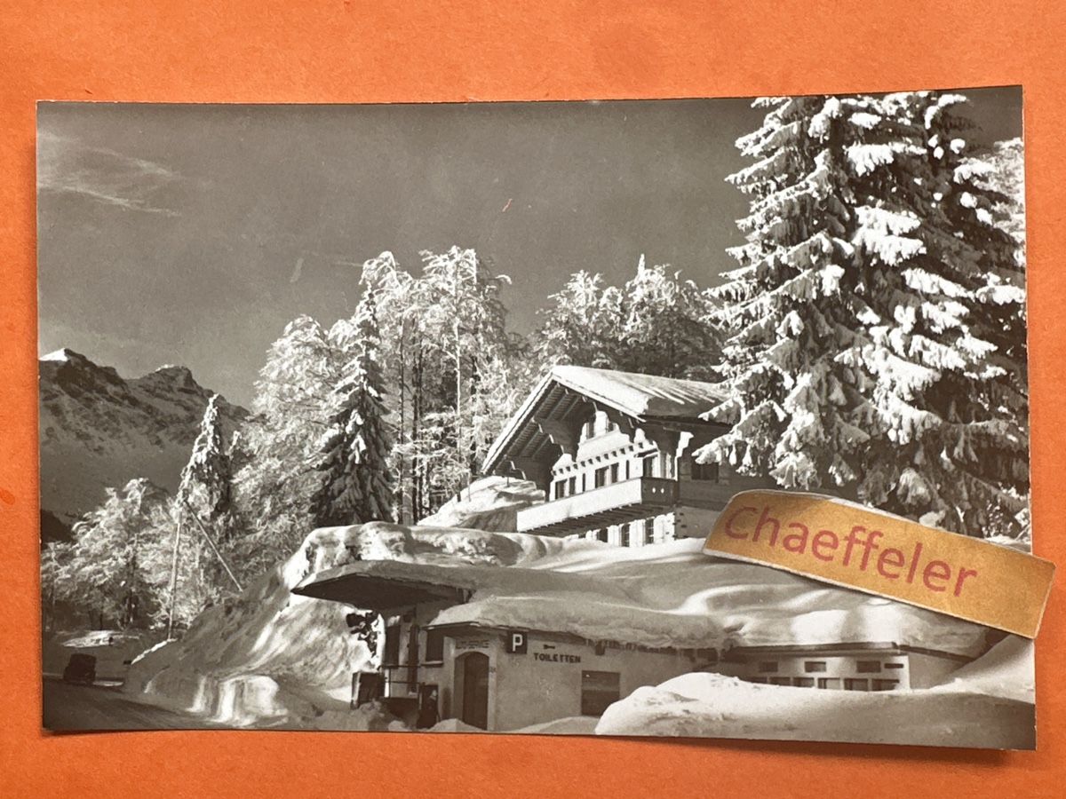 Cartoline postali: Brünig-Passhöhe – Usato da Zürich venduto da Chaeffeler
