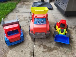 Kipplader, Bagger, Spielauto