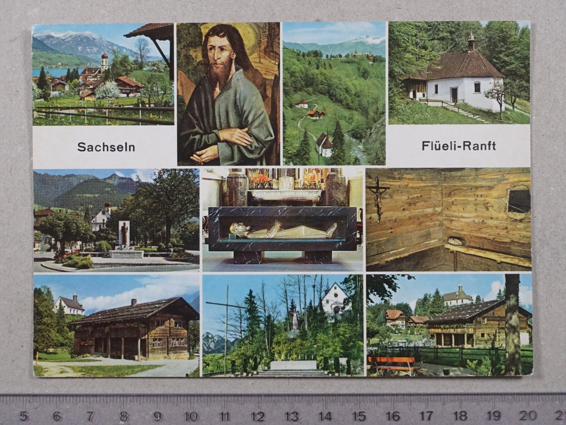 Ansichtskarten: Flüeli Ranft, 1987 – Gebraucht aus Lenzburg von fh1