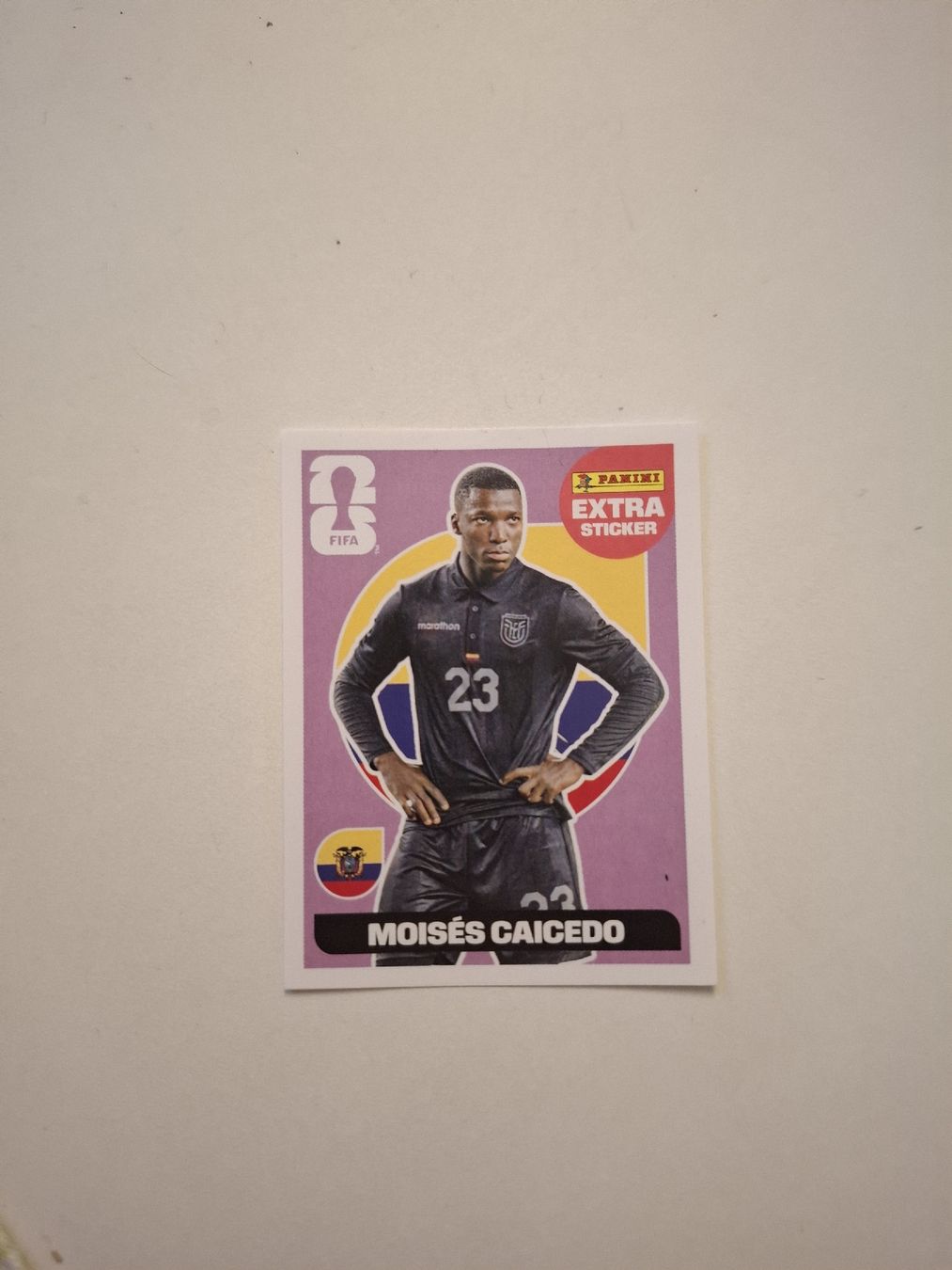 Panini Carte collezionabili: Panini Extra Sticker WM 2026 Moises Caicedo Ecuador – Nuovo (secondo la descrizione) da Gossau ZH venduto da pubescens