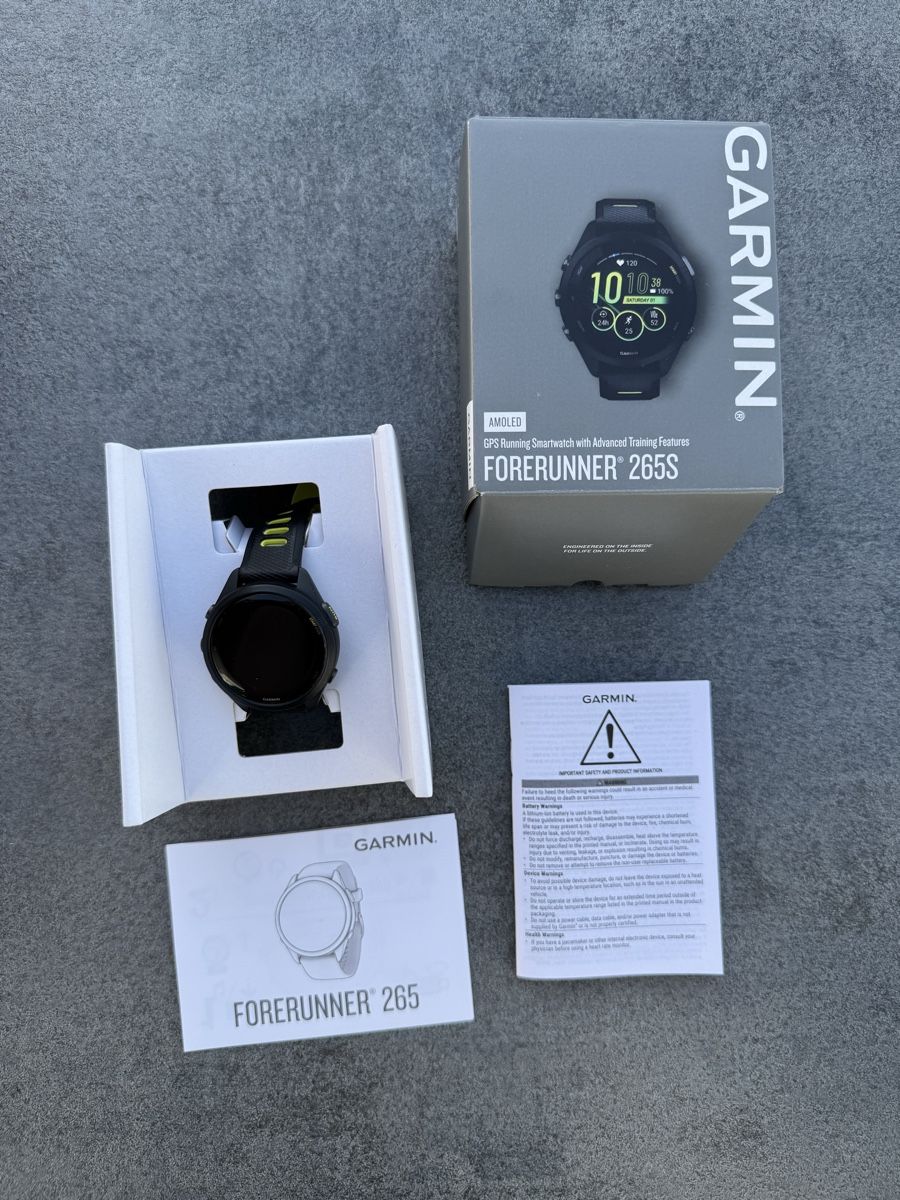 Garmin Smartwatch: Garmin Forerunner 265S schwarz – Neu (gemäss Beschreibung) aus Rüfenach AG von merlyn07 3