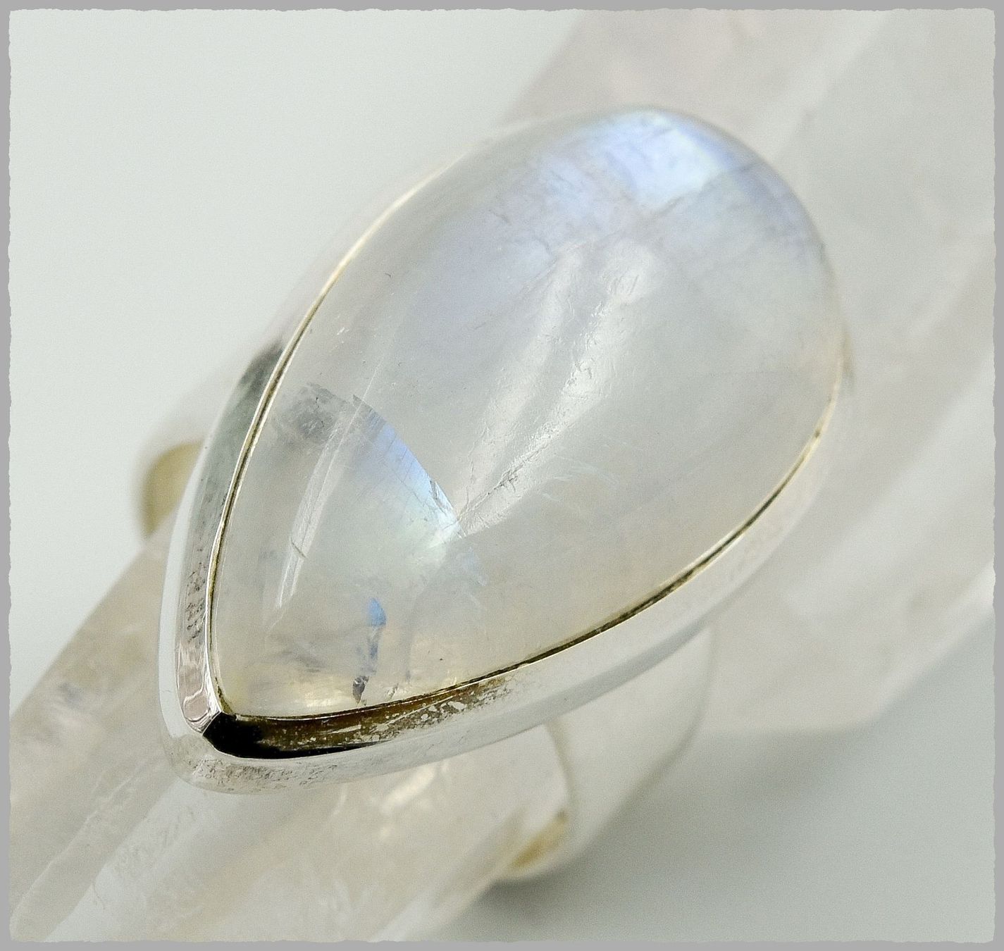 Ringe: ♛ Grosser Mondstein 925 Silberring – Neu und originalverpackt aus Oberglatt ZH von Hot-Spot 1