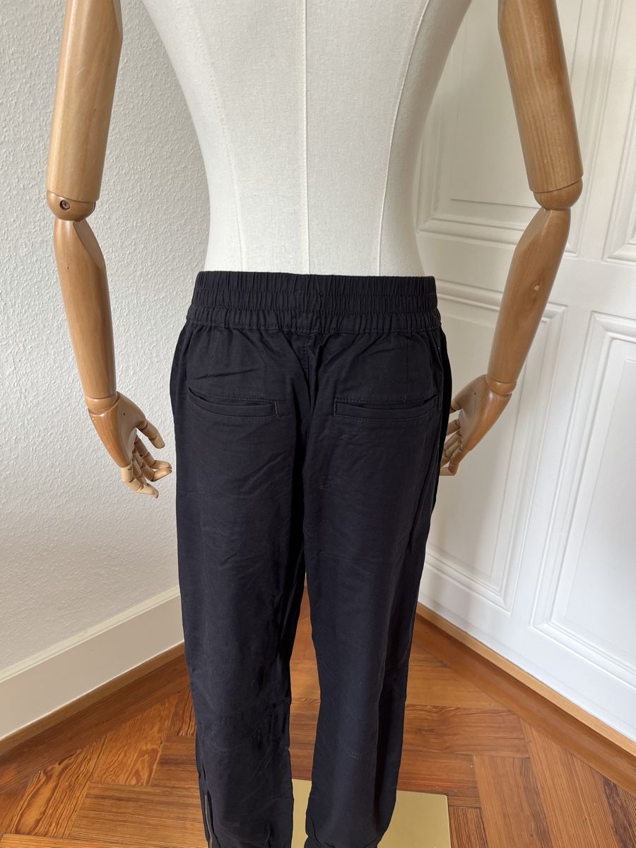 Levi's Pantaloni: Levi's Black Summer Pants - Size M, Lightweight Material – Usato da Mies venduto da Nib2011 6