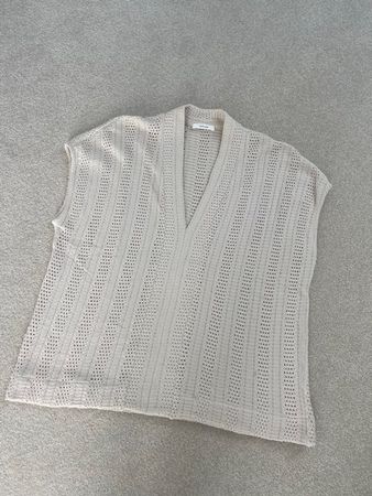 OPUS Gilet / Pullunder Gr. 40 beige