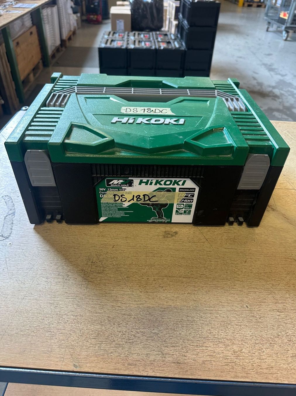 Hitachi Trapani: Hikoki Akku-Bohrschrauber 18 Volt "Brushless" DS18DC – Usato da Uetendorf venduto da Revotool 3