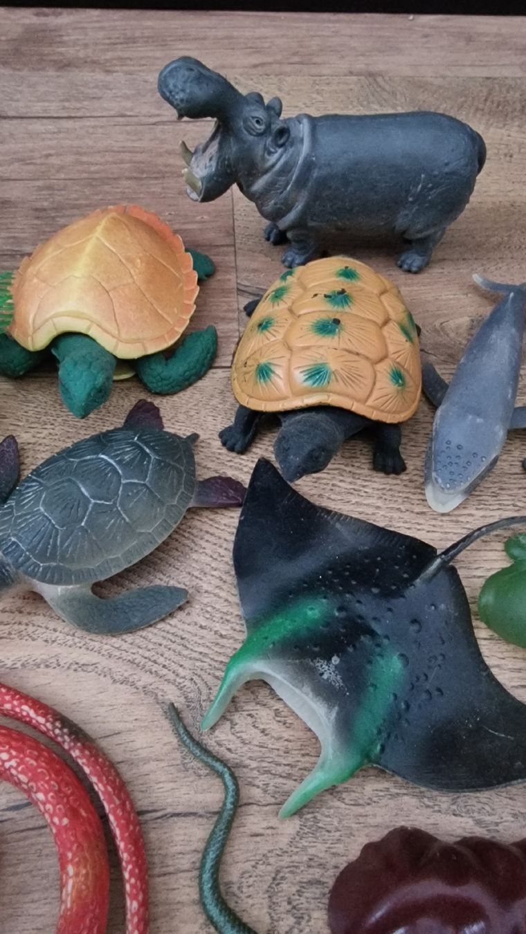 Statuette: Tierfiguren-Set, Spielzeugfiguren – Usato da Mönchaltorf venduto da nzhuravel 3