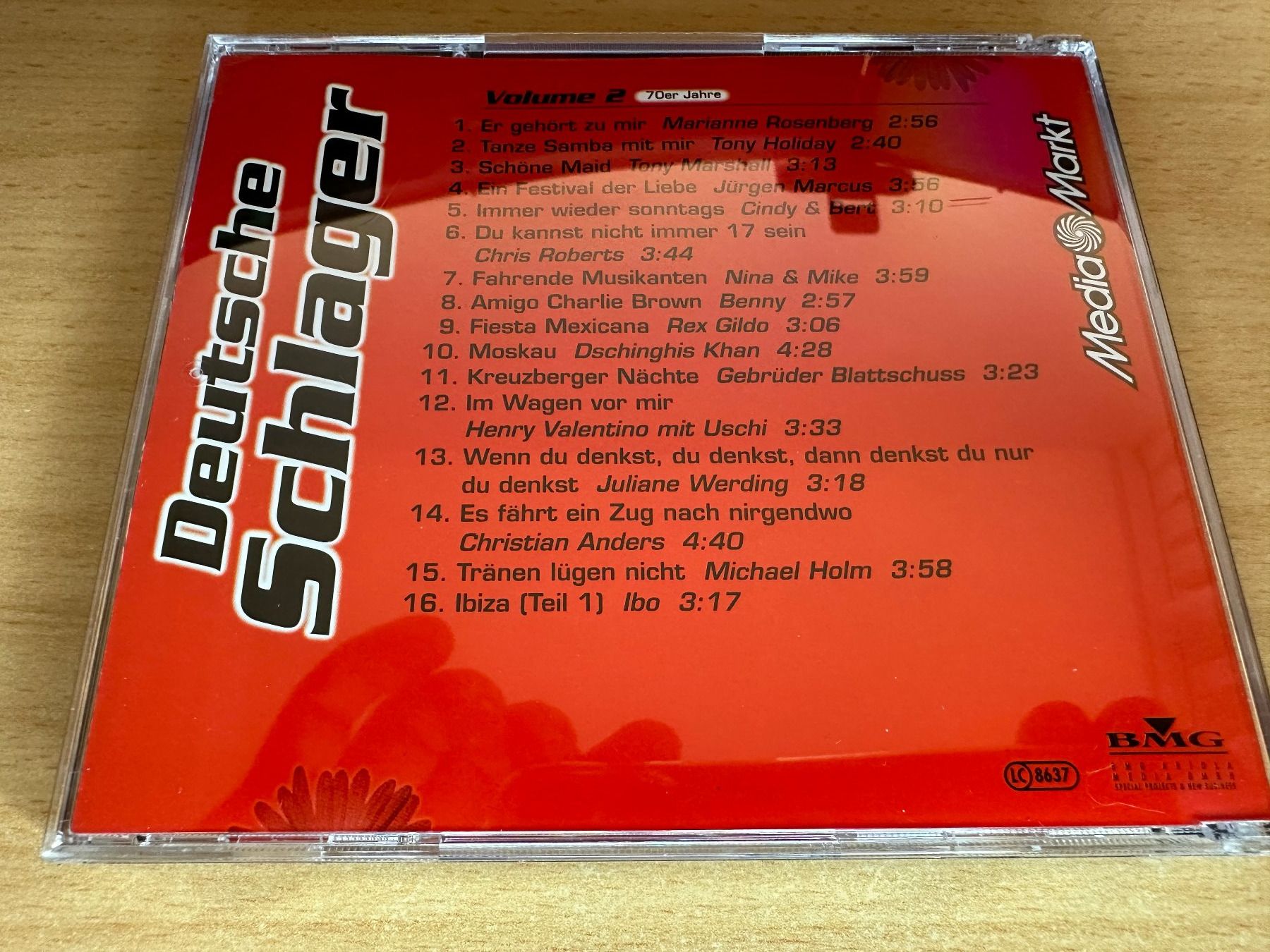 CD: Various – Deutsche Schlager - 3 CD – Usato da Rikon im Tösstal venduto da Alpenmutz 4