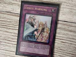 Ernste Warnung Karte, Yu-Gi-Oh, Sammelkarte