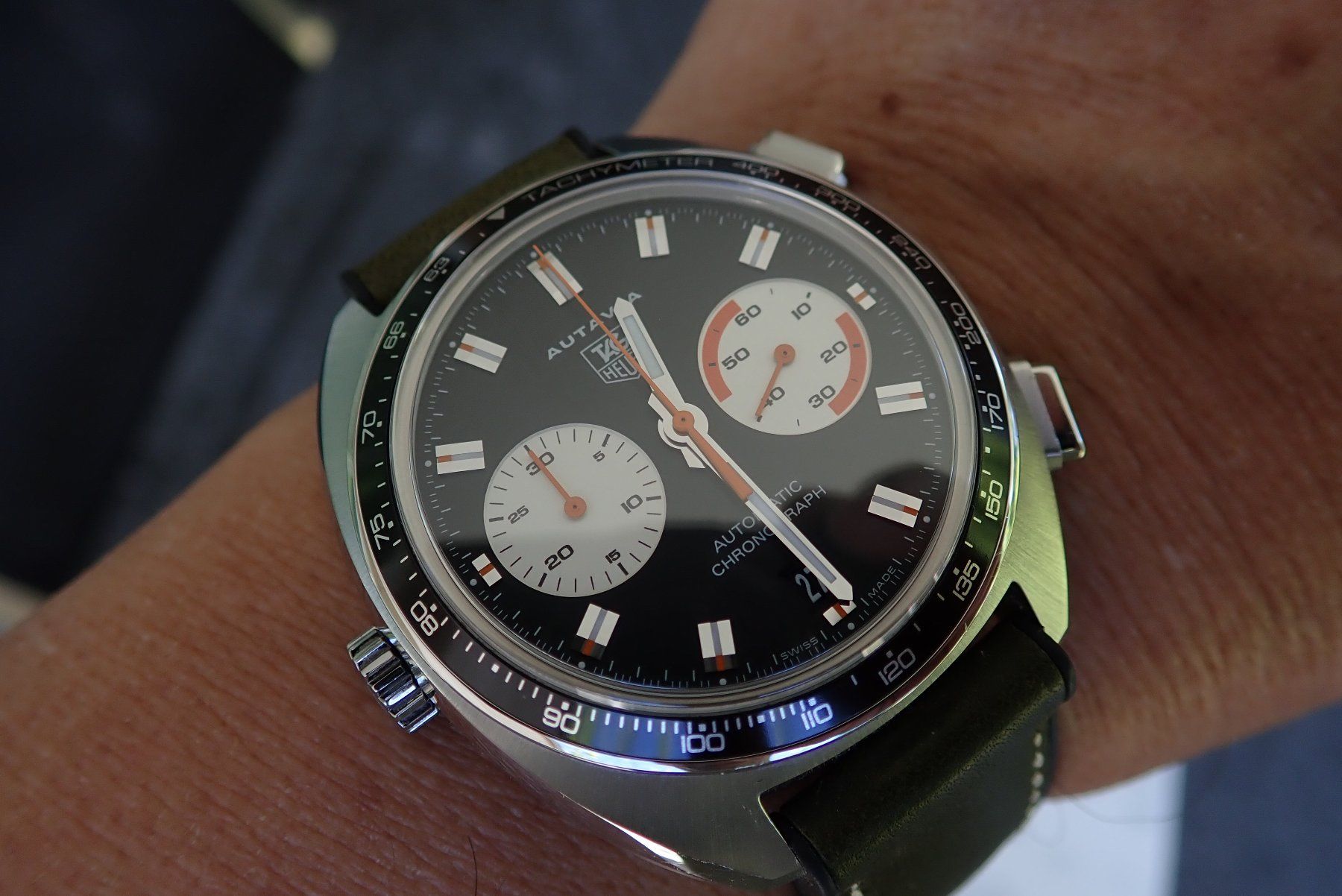 Tag Heuer Orologi: TAG HEUER AUTAVIA AUTOMATIC CHRONOGRAPH – Usato da Wohlen AG venduto da kingwatcheshere