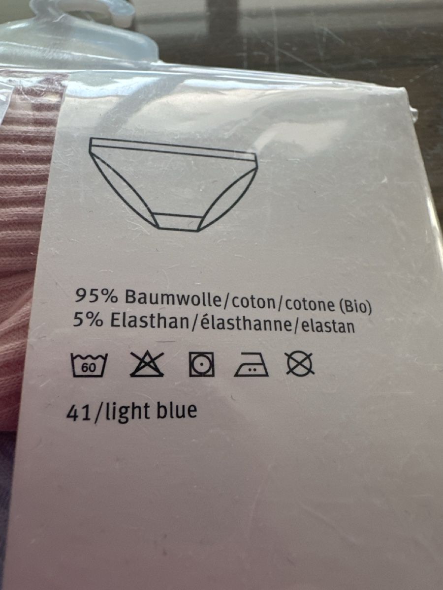Migros Unterwäsche: NEU Slips Grösse 146/152 3er Pack von Migros – Neu und originalverpackt aus Safenwil von Whoopie1 5