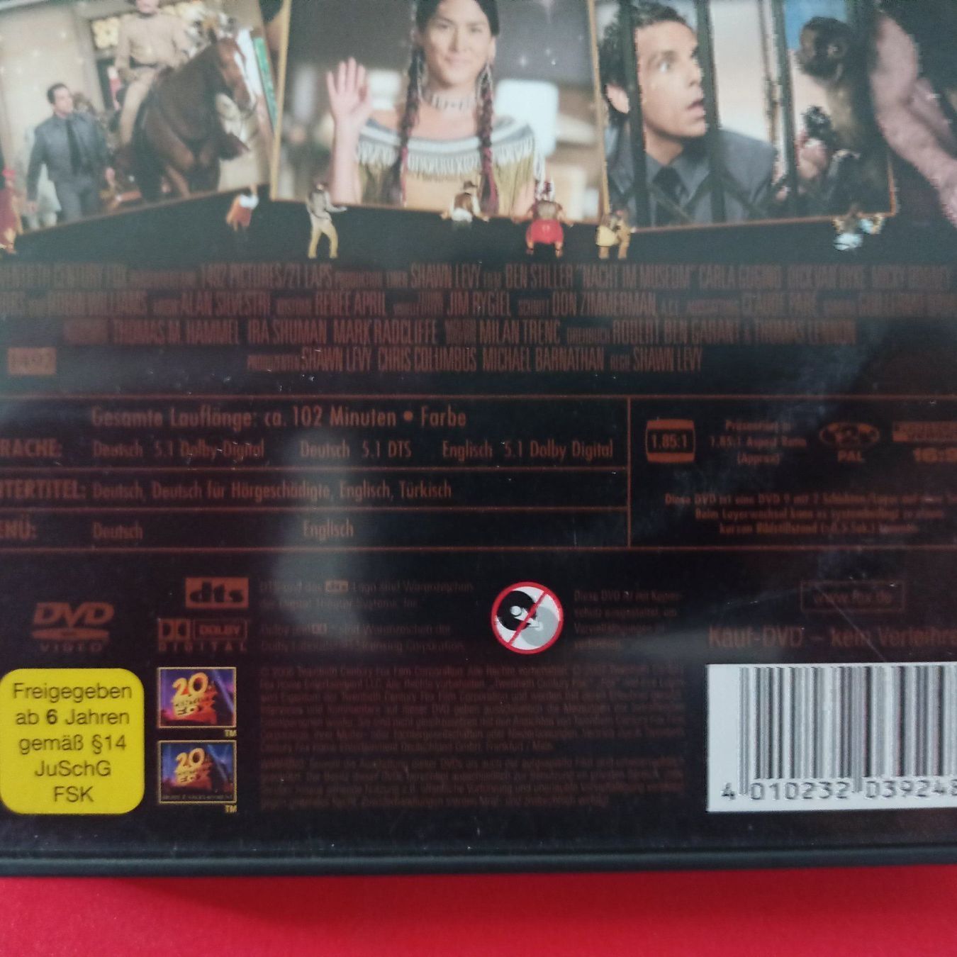Tutti i DVDs: Nachts im Museum – Usato da Dübendorf venduto da kb86_MOVIE 2